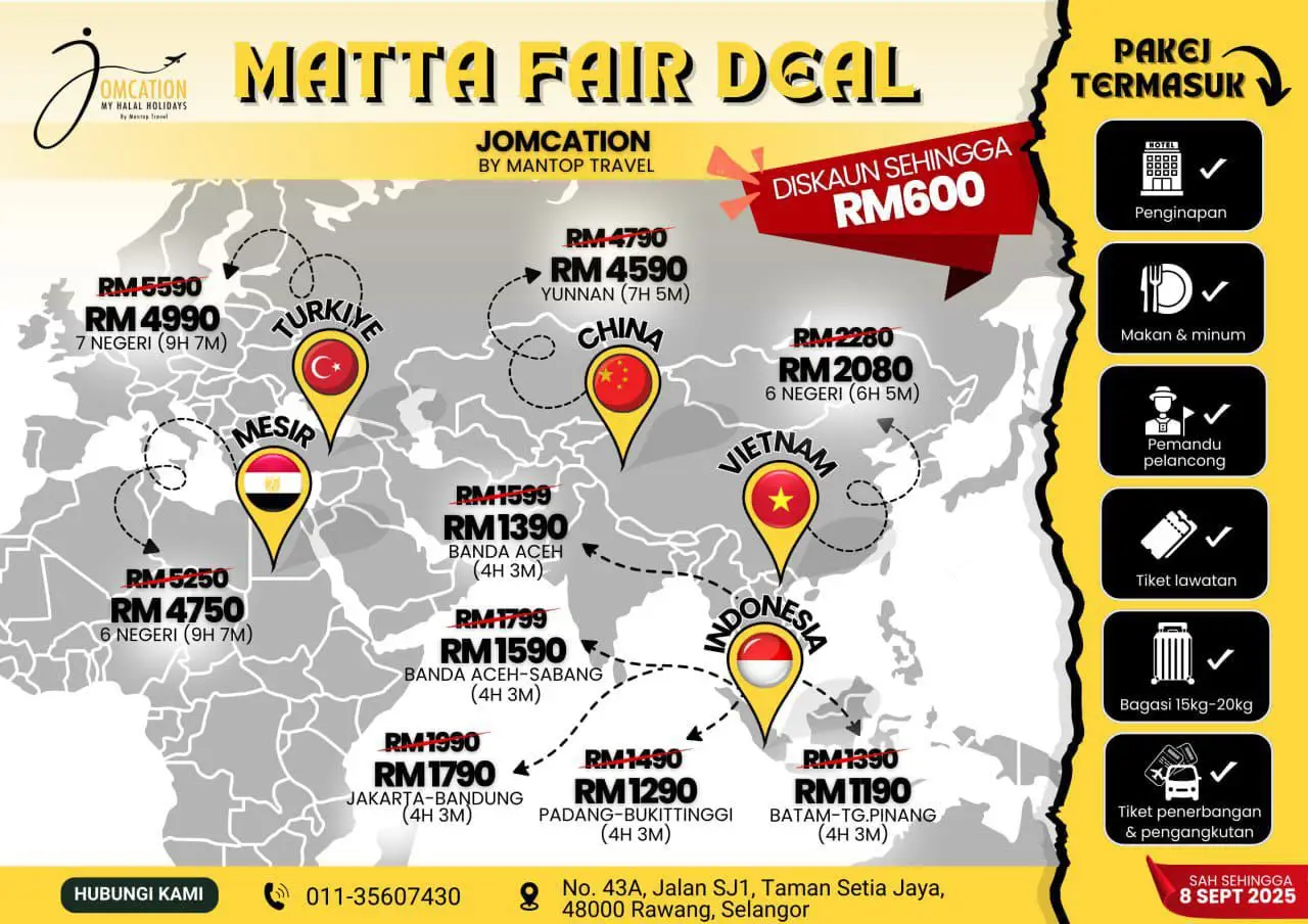 Peta Tawaran Khas JOMCATION